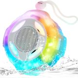 comiso Duş Bluetooth Hoparlör, Su Geçirmez Bluetooth Hoparlörler IPX7, LED Işıklı Yüzer Taşınabilir Kablosuz Hoparlör, Yüksek HD Ses ve Seyahat Plaj Duşları için Bas, Erkekler ve Kadınlar için İdeal