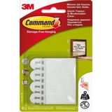 Command 17202 Cırt Cırt Bant, Küçük Boy, Iz Bırakmaz, Güçlü Yapıştırıcı - Standart - Çok Renkli
