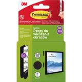Command PHS17204BLK-4PK Orta Boy Siyah Cırt Bant