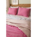 COMO HOME 4 Katlı Muslin %100 Pamuk Tek Kişillik Yatak Örtüsü/Pike 160x230cm