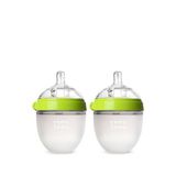 Comotomo Antikolik Silikon Yavaş Akışlı 0-3 Ay 2'li Biberon 150 Ml - Yeşil