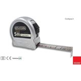 Compact 5 Metre Şerit Metre (Paslanmaz Çelik) P05S-0519 - Ahşap
