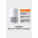 Compact Akıllı Hava Temizleyici (Xiaomi Türkiye Garantili) - Beyaz