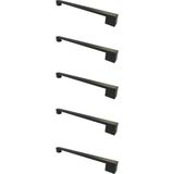 Compact Köprü Kulp 12MM Siyah Alüminyum - 5 adet - 160mm