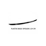 Compax Renault Fluence 2012-2015 Uyumlu Bagaj Üstü Spoiler Piano Black 124 Cm