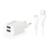 Compaxe CTA-150QCUL24 18W 5V3A/9V2A/12V 1.5A+Usb to Lightnıng
