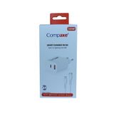 Compaxe CTA-350TI 35 W 5 V 3 A PD-QC+ Type C to Lightning Şarj Kablosu