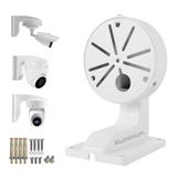 compcctv Güvenlik Kamerası Montaj Braketi, Alüminyum Kapalı Dış Duvar Montaj Braketi CCTV Güvenlik Dome IP Kamera Montajı için L-Tipi Braket, Evrensel açık Güvenlik Kamerası Bağlantı Kutusu Montaj