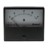 Complex 30A Analog Ampermetre - Panel Tipi Ölçü Aleti KLY-T670 - Siyah