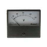Complex 500V Analog Voltmetre - Panel Tipi Ölçü Aleti KLY-T670 - Siyah