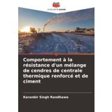 Comportement à la résistance d'un mélange de cendres de centrale thermique renforcé et de ciment