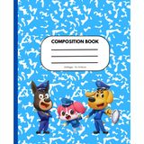 Composition Book Sheriff Labrador Notebook: For writing notes at school or at home