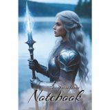 Composition Notebook Wide Ruled: For School, College, Students, Office, Work | Elf, Warrior, and Water Magic | Mystical Blue Journal for Teenagers | Lined 120 Pages