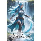 Composition Notebook Wide Ruled: For School, College, Students, Office, Work | Elf, Warrior, and Water Magic | Mystical Journal for Teenagers | Lined 120 Pages