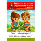 Compréhension de textes et fluence Le jeune dragon - MSO Apprendre à lire Livre pour enfants de 5 6 7 ans: Méthode Syllabique Orale: 20 Contes à ... (Contes à colorier - Frederic Luhmer, Band 3)