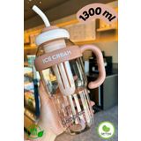 Comprox Ice Cream Detox Su Şişesi – 1300ML BPA Free Big Mug Ice Bottle -SPOR MATARA