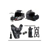 Comse Aksiyon Kamera Kask Alt Çene Bağlantı Aparatı Telefon Tutucu Set Go Pro Motorsiklet