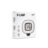 comse Mini Tripod Işığı Şarjlı Mini Led Işık 3 Modlu Renk Ayarlı Selfie Tripod Uyumlu