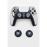 Comse Playstation 5 Ps5 Joystick Kol Silikon Kılıf Analog Koruyucu Set - Ahşap - Beyaz