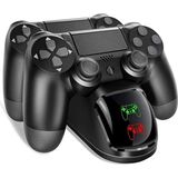 Comse Ps4 Dualshock 4 Şarj İstasyonu LED Göstergeli Stand Tp4-889 Taşınabilir ve Yer Tasarruflu