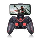 Comse X3 Wireless Kablosuz Oyun Kolu Bluetooth Joystick Gamepad Android Tv Boc - Siyah