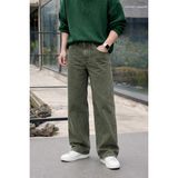 Comstar Erkek %100 Pamuk Haki Bol Paça Baggy Pantolon - 32
