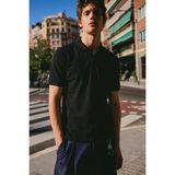 Comstar Erkek Basic Sokak Stili Siyah Polo Yaka Tişört - 2XL