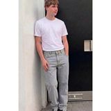 Comstar Erkek Bol Paça Gri Baggy Pantolon - 38