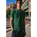 Comstar Erkek Düğmeli Fashion Yeşil Polo Yaka Tişört - XL