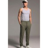 Comstar Erkek Esnek Casual Haki Baggy Pantolon
