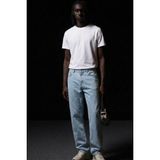 Comstar Erkek Pamuklu Casual Buz Mavi Bol Kot Pantolon - 30