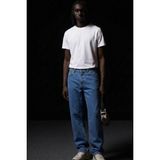Comstar Erkek Pamuklu Casual Mavi Bol Kot Pantolon - 30