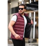 Comstar Erkek Siyah Şişme Yelek - 3XL - Bordo