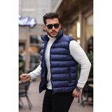 Comstar Erkek Siyah Şişme Yelek - Lacivert