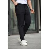 comstar Erkek Trend Beli Lastikli Duble Paça Pantolon