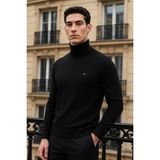 Comstar Erkek Uzun Premium Comfort Siyah Kazak - 2XL