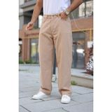 Comstar Erkek Yüksek Bel Bol Paça Günlük S.kahve Baggy Pantolon - 31