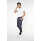 Comstarmoda Erkek Slim Fit Dar Kesim Örgü Kumaş Yan Cep Koton Chino Pantolon - Lacivert - 29