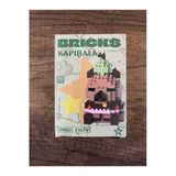 C&On Design 202 Parça Capybara Kapibara Bricks Karakter Figürü 3D Yapboz Puzzle Yapı Oyuncakları Mini Lego
