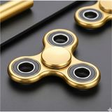 C&On Design Metal Fidget Spinner - Altın Renkli Uzun Süre Dönen Stres Çarkı Modeli