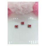 C&On Design Türk Bayrağı İtalyan Bileklik Charm