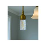 CONANA 10W Dekoratif Kristal Ampul E27 Led Kısa (Beyaz 6500K) (1200 Lümen)