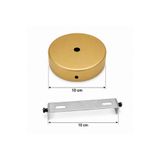 CONANA Aplik Arkası veya Avize Tavan Rozansı 10Cm (Gold) Metal