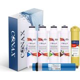 Conax Crypto Takçevir 6 Aşama – Conax Prestij Membran Inline Alkalin Orijinal Filtre Seti - Beyaz