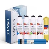 Conax Crypto Takçevir 6 Aşama – Vontron Membran Inline Alkalin Orijinal Filtre Seti - Beyaz