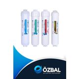 Conax Inline Orijinal 3 Aşama Filtre Seti + Postkarbon Filtre
