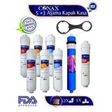 Conax Tüm Kapalı Kasalar için 5+3 AŞama 1.5 yıllık Inline Filtre Seti Anahtar ve Dirsek Hediyeli