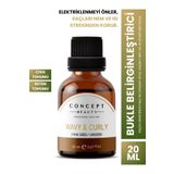 Concept Beauty Bukle Belirginleştirici Dermo Shot'ı - Chia Tohumu-keten Tohumu Özlü Saç Serumu (20ML)