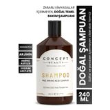 Concept Beauty Şampuan - Doğal Şampuan - Onarıcı Ve Yapılandırıcı - Tuzsuz-sülfatsız Şampuan ( 240 ml )