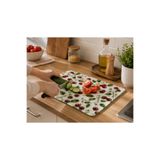 CONCEPT CAM Kiraz Bahçesi Premium Cam Kesme Tahtası
